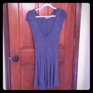 Blue ribbed Kimichi Blue Dress